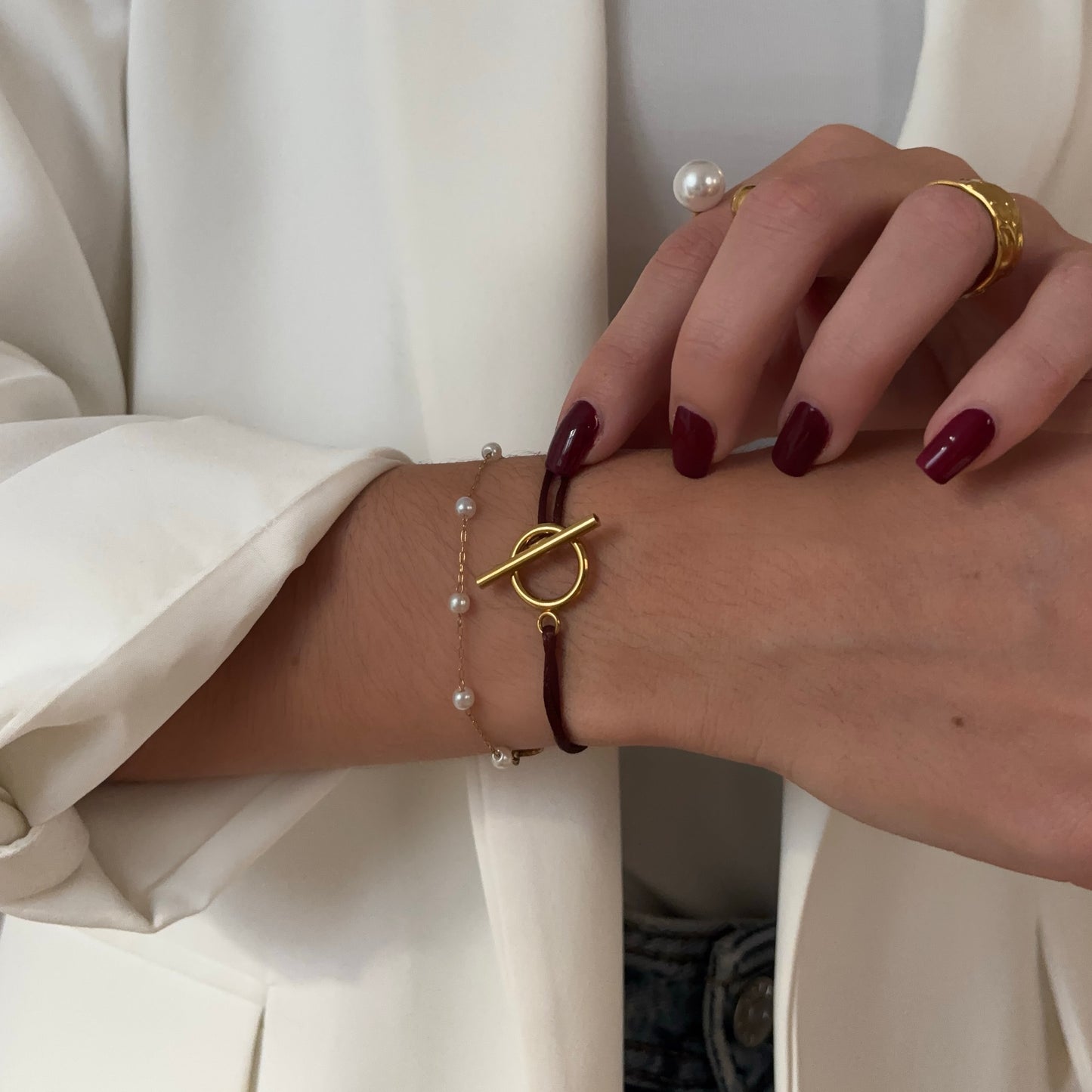 Bracelet sur cordon Lien