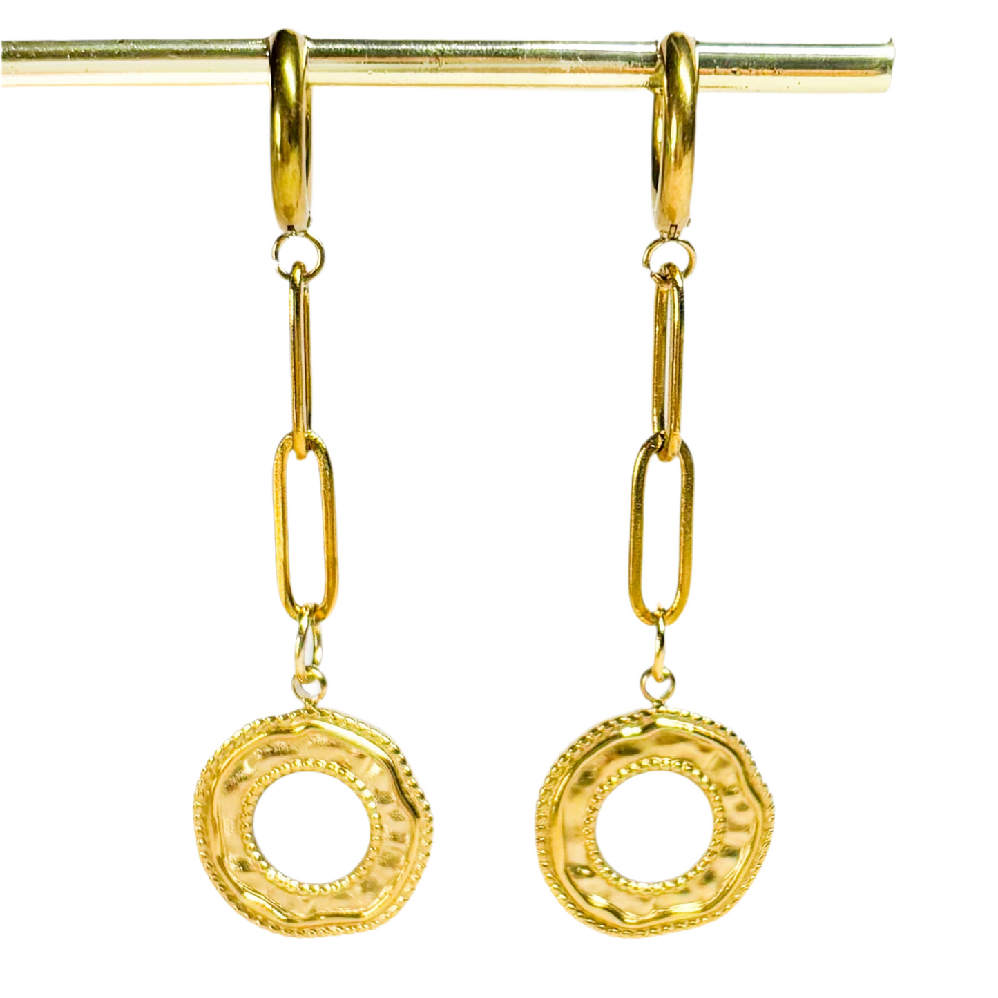 Boucles d'Oreilles Maillons de Lune
