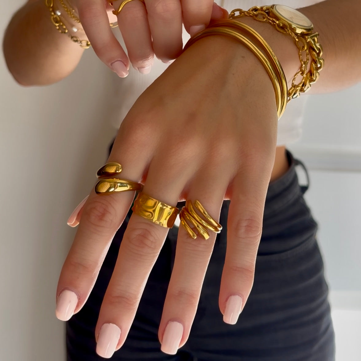Bague Mutli-Facettes