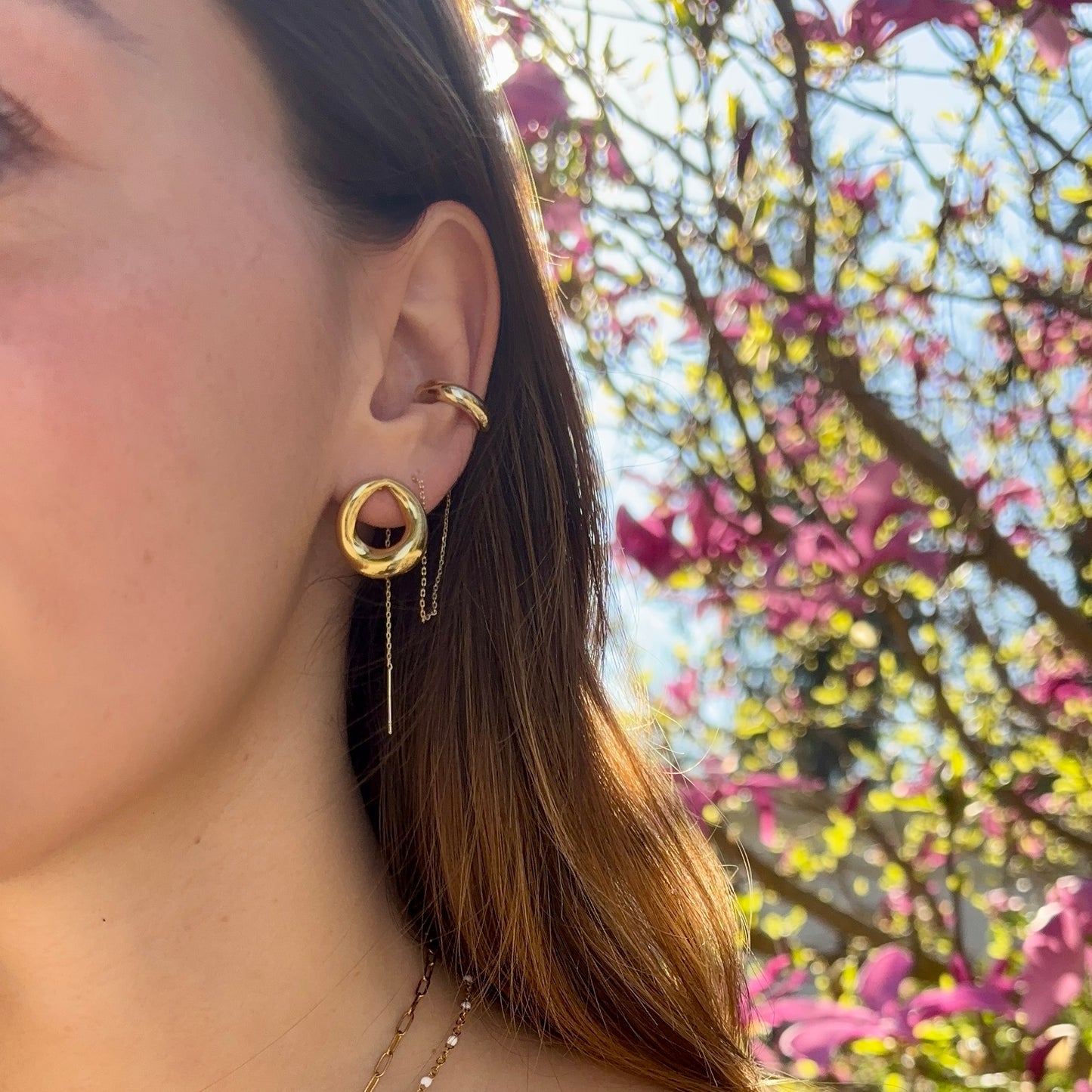 Boucles d’Oreilles Ovale