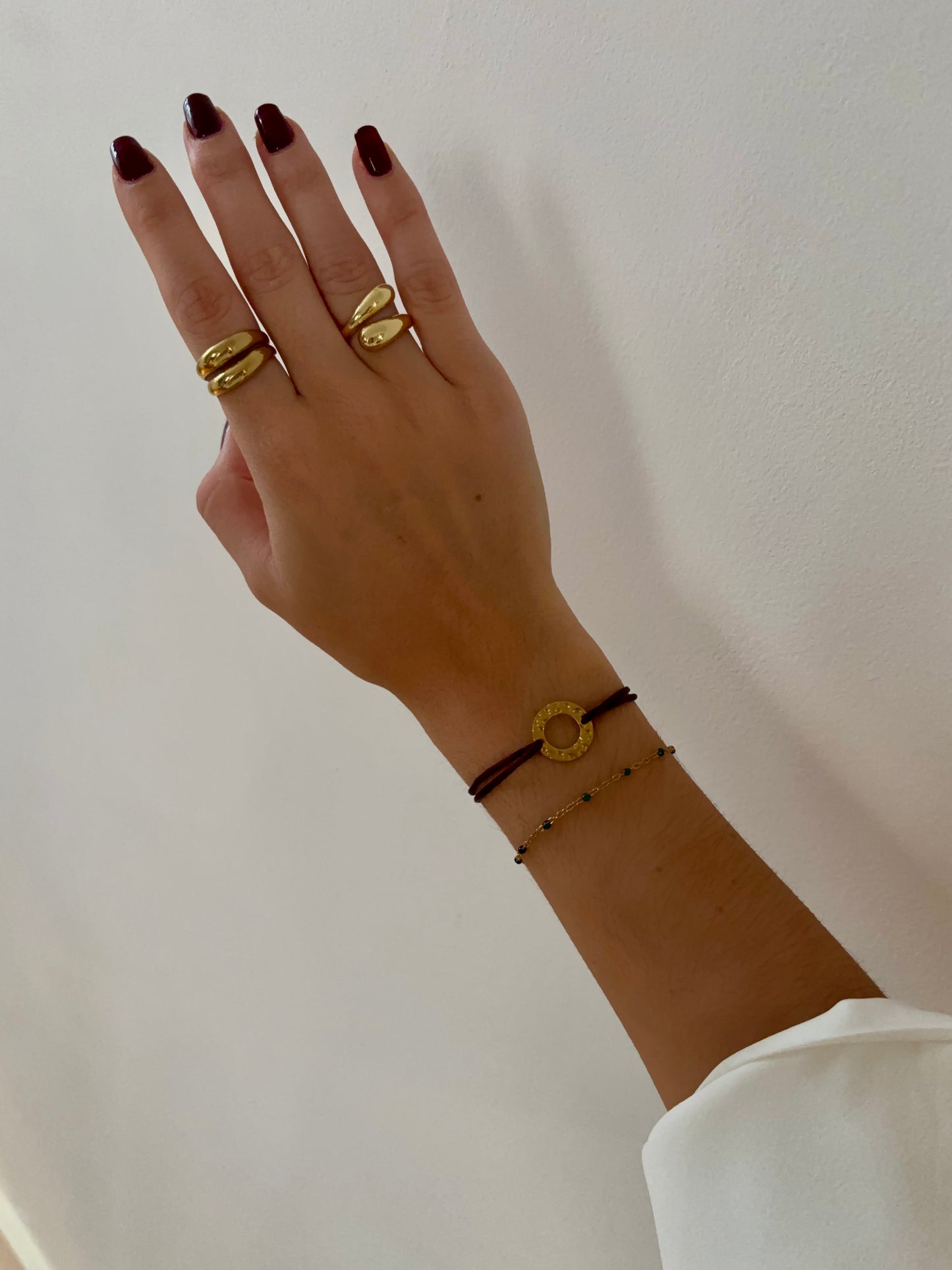 Bracelet Perles Noirs