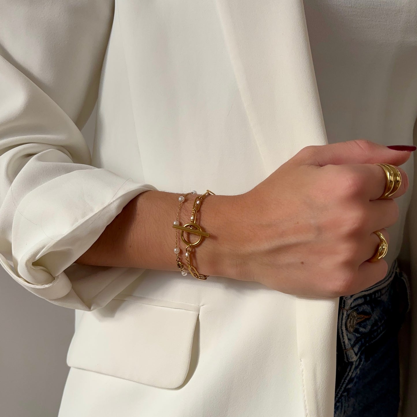 Bracelet Lien Doré