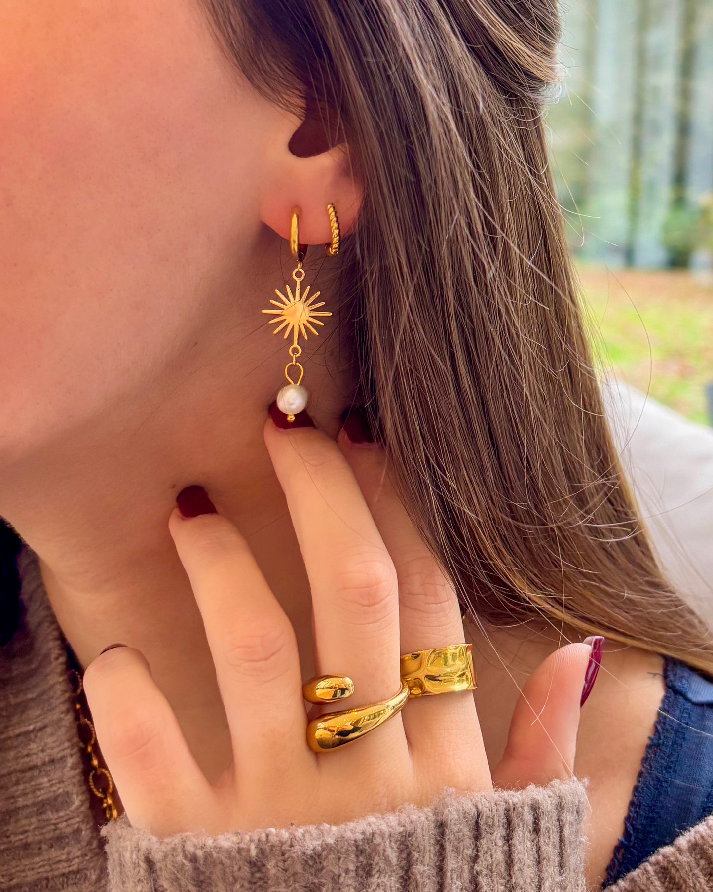 Boucles D’oreilles Éclat de soleil