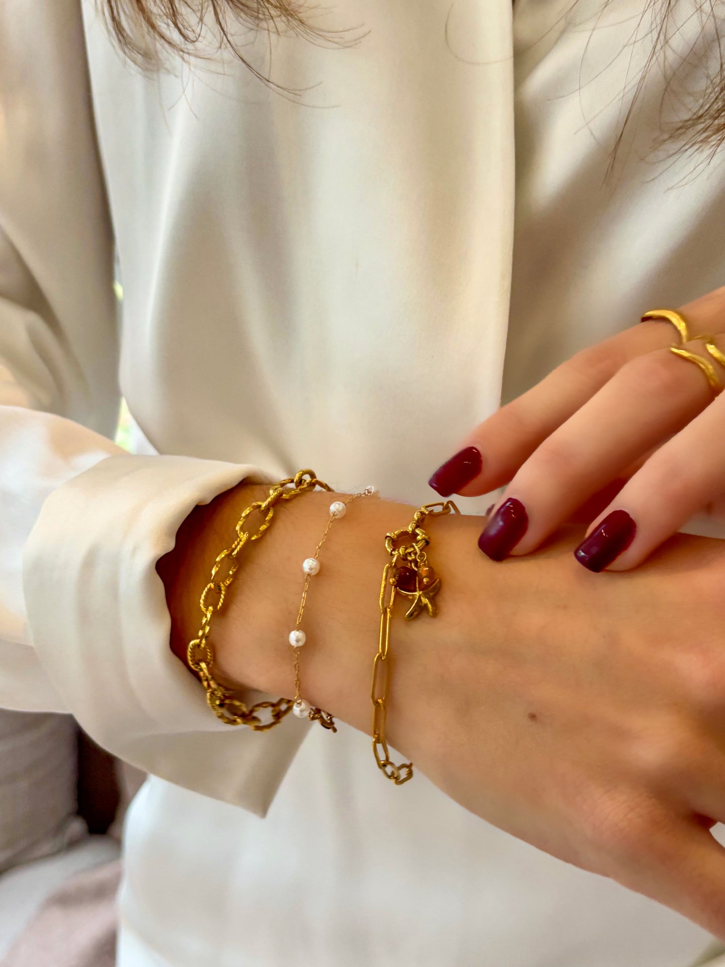 Bracelet Perlé