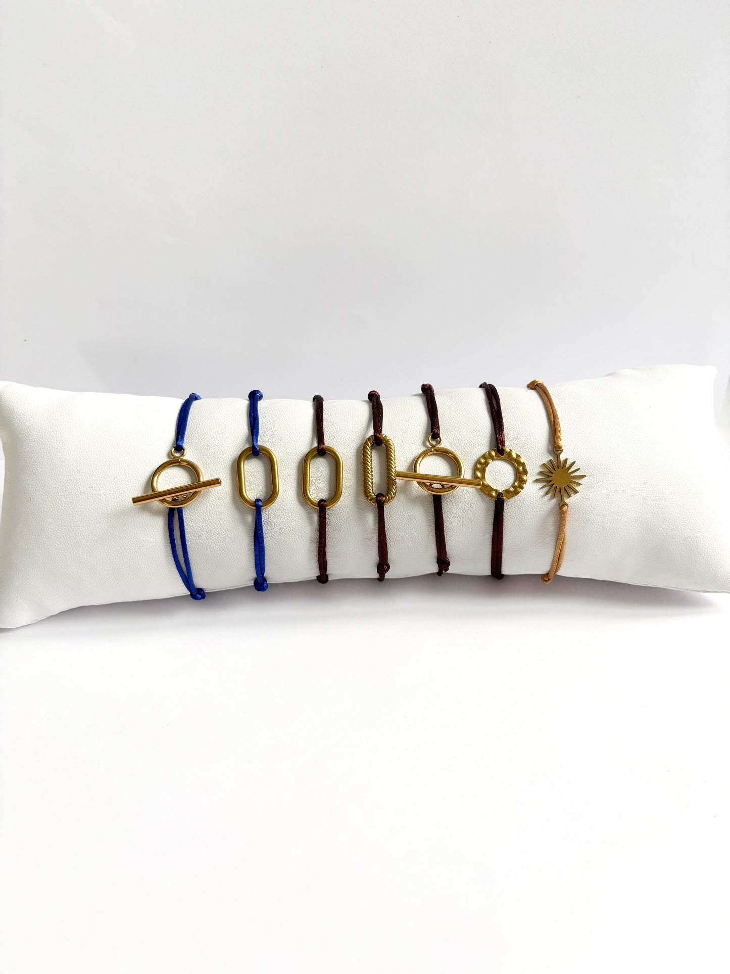 Bracelet sur cordon Anneau Torsadé