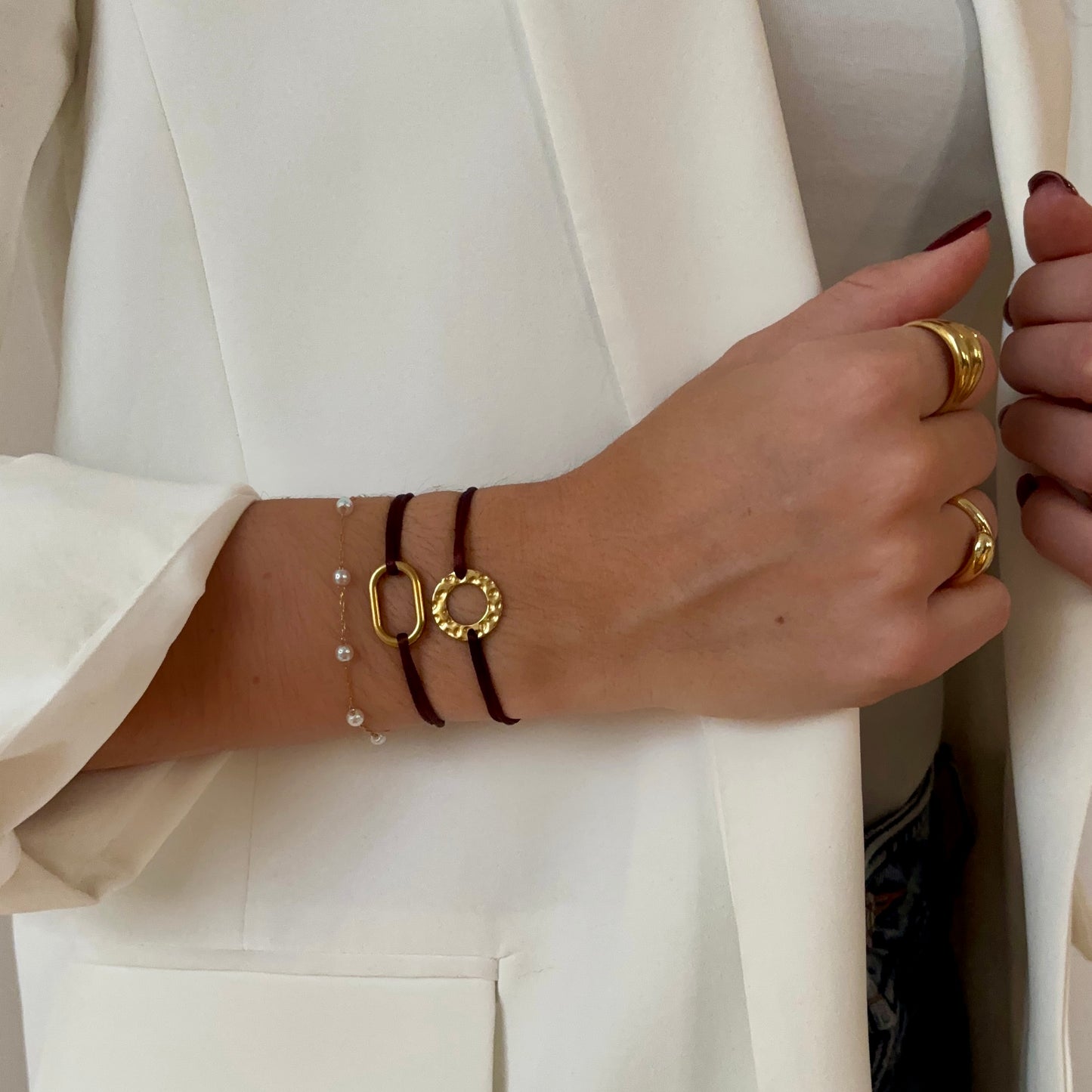 Bracelet sur cordon Symbole